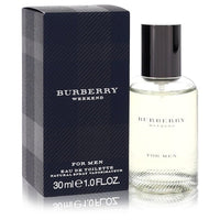 Burberry Weekend Eau De Toilette Spray for Men in gold bottle with black label, 3.3 oz / 100 ml, by The Fragrance Avenue
