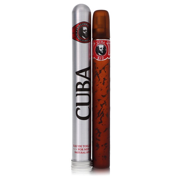 Cuba Red by Fragluxe Eau de Toilette Spray for Men, 3.4 oz / 100 ml The Fragrance Avenue