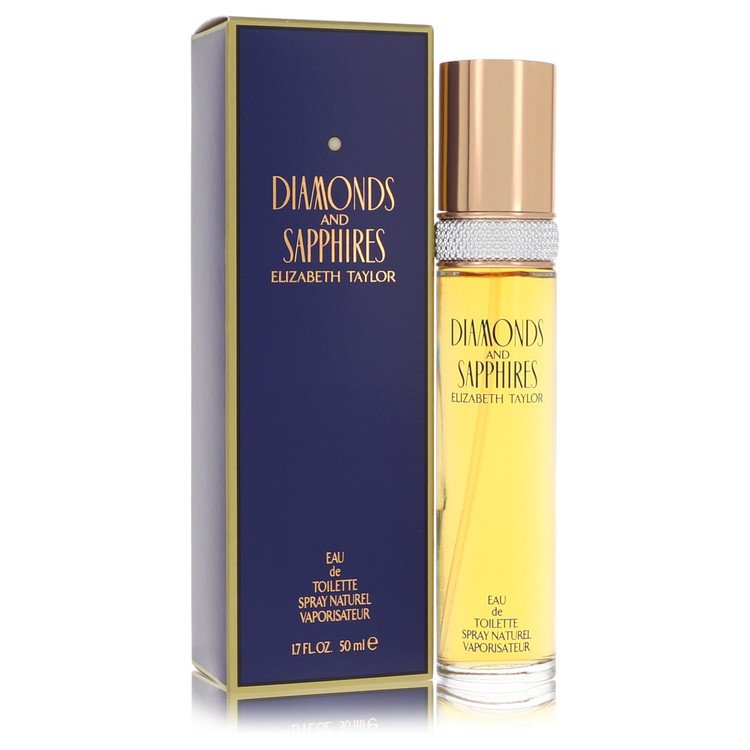 Elizabeth Taylor Diamonds & Sapphires Eau De Toilette Spray 1.7 oz / 50 ml for Women