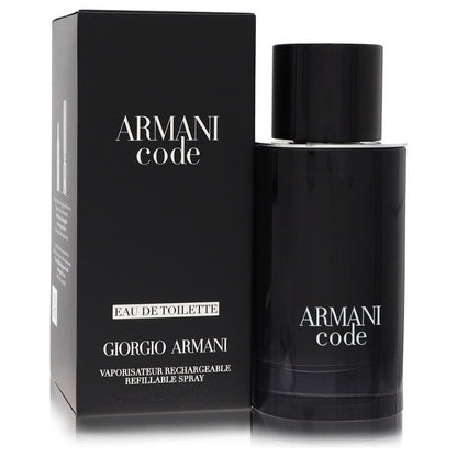 Armani Code Refillable Eau de Toilette Spray for Men by Giorgio Armani 3.4 oz/100 ml The Fragrance Avenue