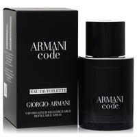 Armani Code Refillable Eau de Toilette Spray for Men by Giorgio Armani 3.4 oz/100 ml The Fragrance Avenue