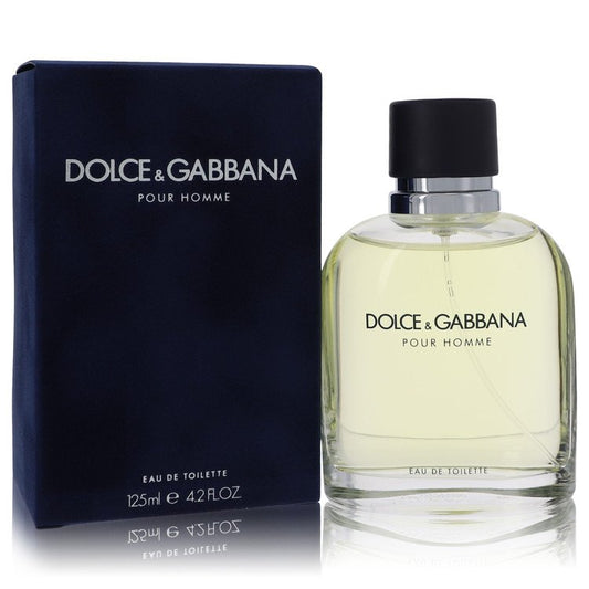 Dolce & Gabbana Men's Eau De Toilette Spray 4.2 oz / 125 ml