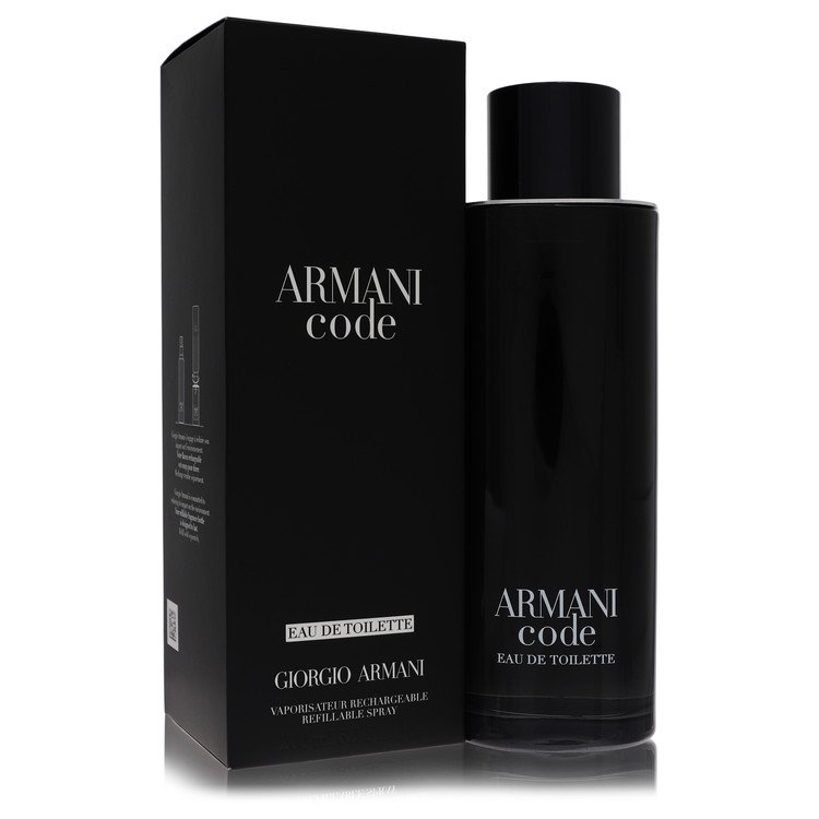 Armani Code Refillable Eau de Toilette Spray for Men by Giorgio Armani 3.4 oz/100 ml The Fragrance Avenue