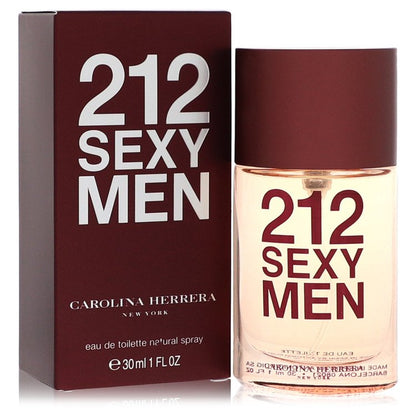 212 Sexy Eau De Toilette Spray for Men by Carolina Herrera, 3.4 oz / 100 ml The Fragrance Avenue