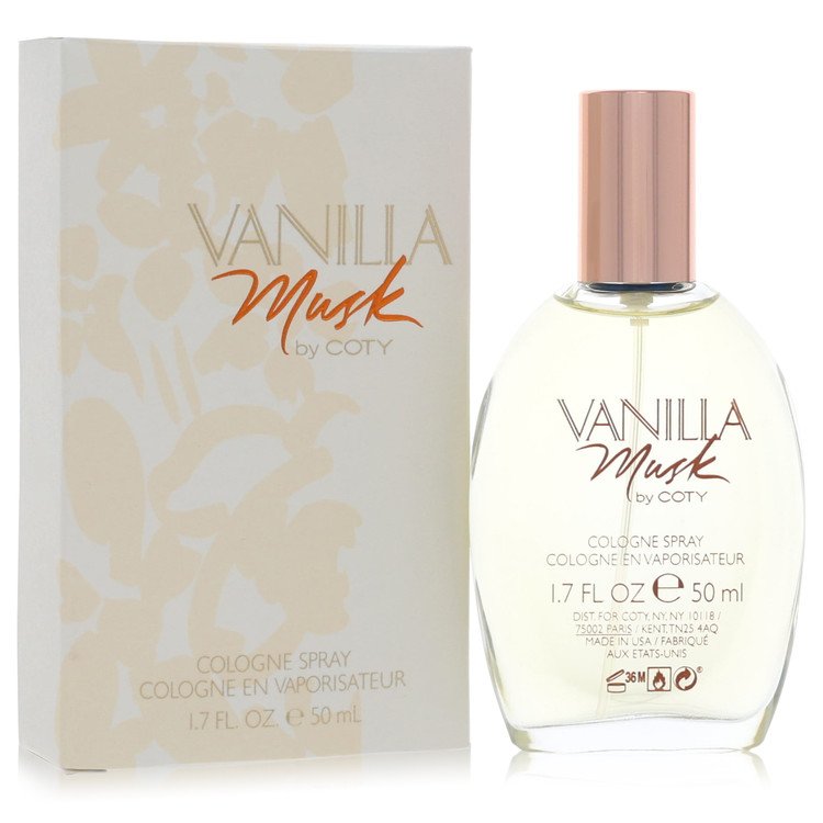 Coty Vanilla Musk Cologne Spray for Women, 1.7 oz / 50 ml