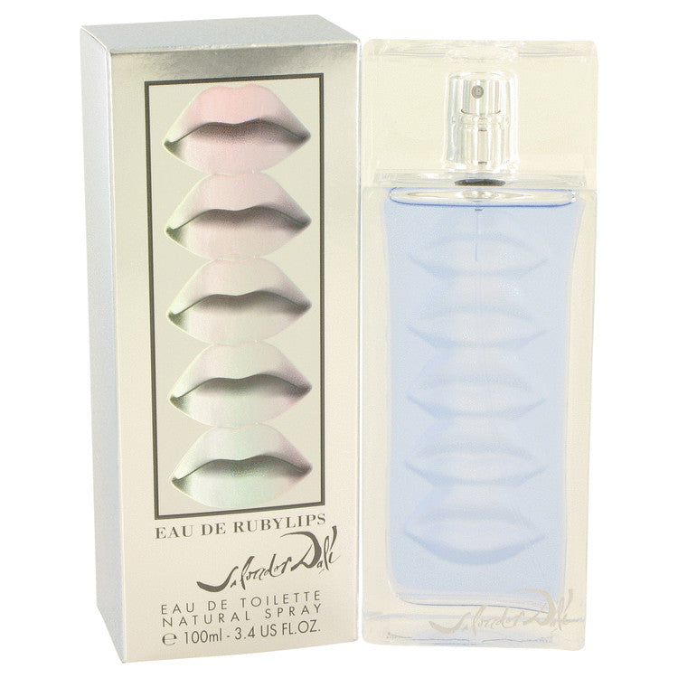 Ruby Lips Eau de Toilette Spray by Salvador Dali, 3.4 oz / 100 ml for Women
