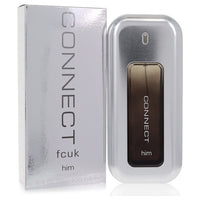 Fcuk Connect Eau De Toilette Spray for Men, 3.4 oz / 100 ml