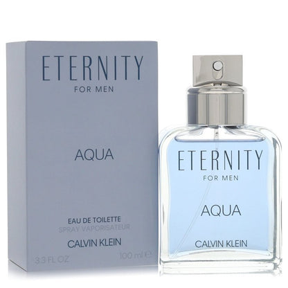 Calvin Klein Eternity Aqua Eau de Toilette Spray for Men 3.4 oz / 100 ml The Fragrance Avenue