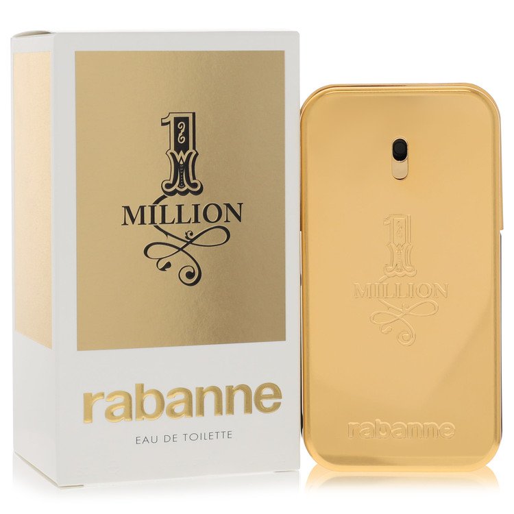 Paco Rabanne 1 Million Eau de Toilette Spray for Men, 3.4 oz/100 ml The Fragrance Avenue