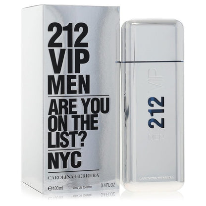 212 VIP Eau De Toilette Spray for Men by Carolina Herrera, 3.4 oz / 100 ml The Fragrance Avenue