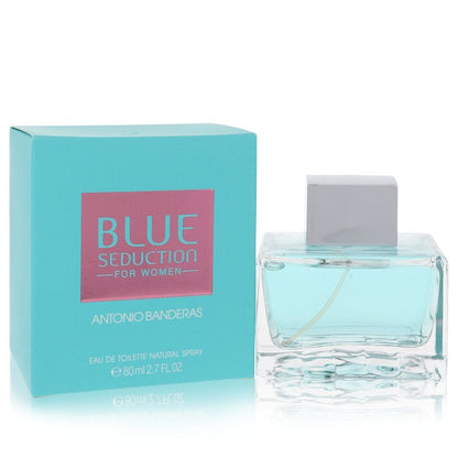 Blue Seduction Eau de Toilette Spray for Women by Antonio Banderas, 1.7 oz / 50 ml The Fragrance Avenue