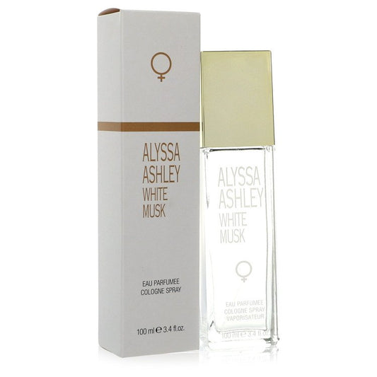Alyssa Ashley White Musk Eau de Parfum Cologne Spray 3.4 oz (100 ml) for Women