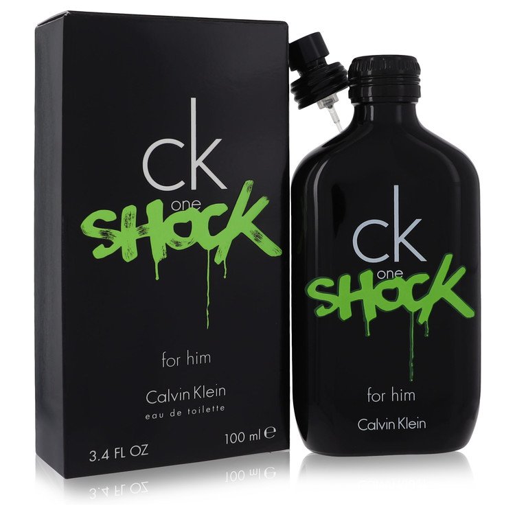 CK One Shock Eau De Toilette Spray for Men, 3.4 oz / 100 ml The Fragrance Avenue