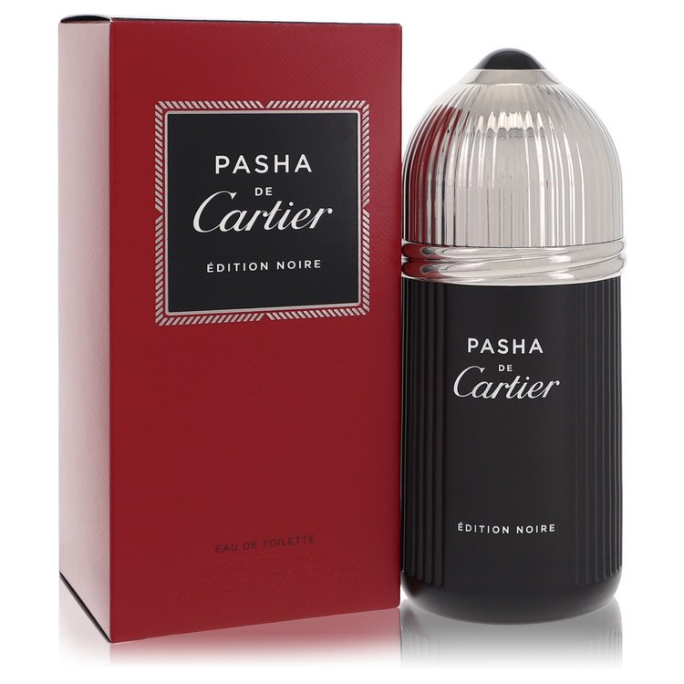 Cartier Pasha De Cartier Noire Eau De Toilette Spray for Men 3.4 oz / 100 ml The Fragrance Avenue