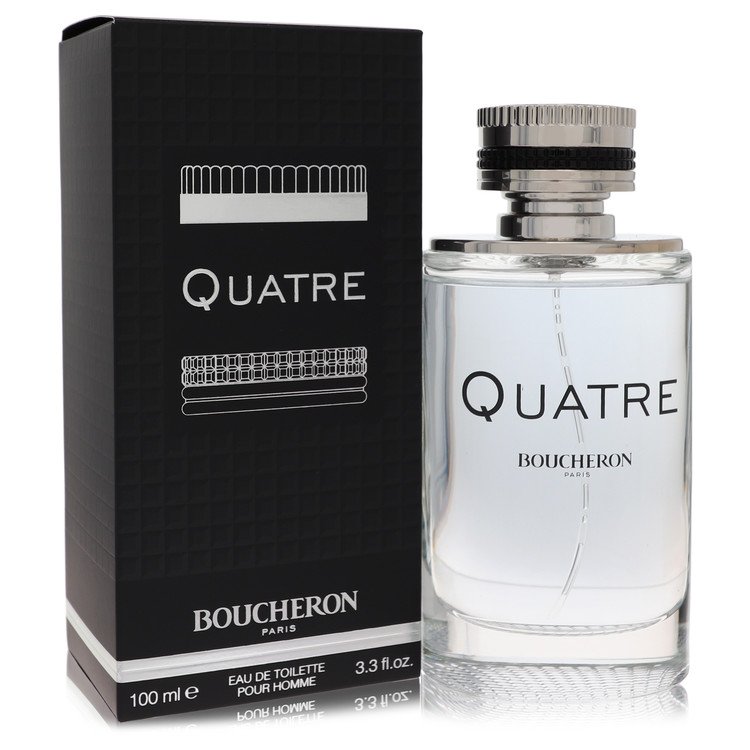 Boucheron Quatre Eau de Toilette Spray for Men, 3.4 oz/100 ml The Fragrance Avenue