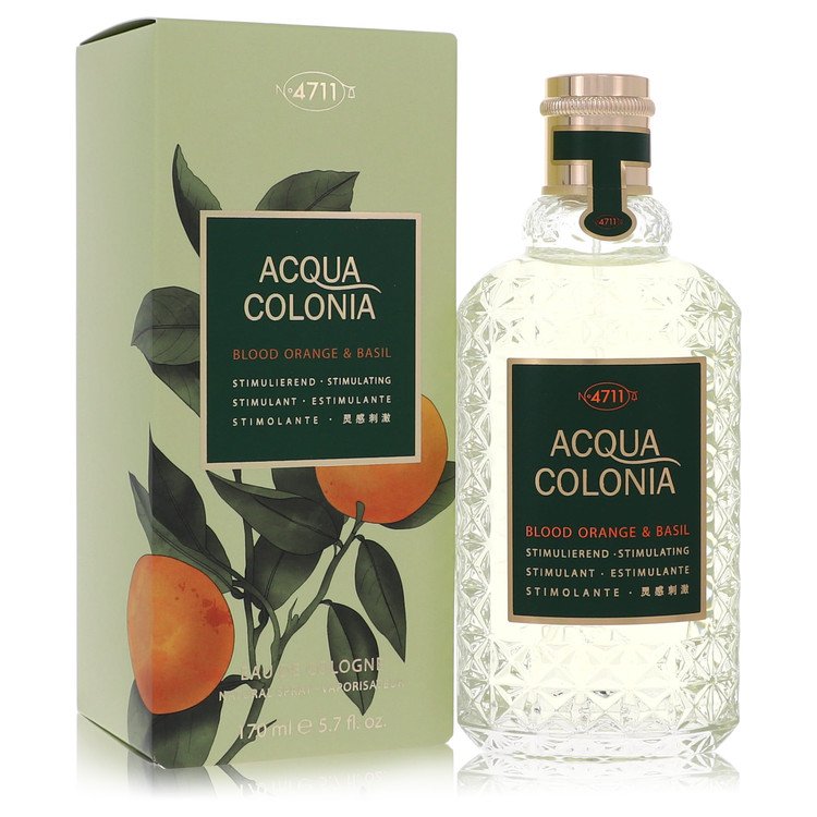 4711 Acqua Colonia Blood Orange & Basil Unisex Fragrance, 3.4 oz / 100 ml The Fragrance Avenue