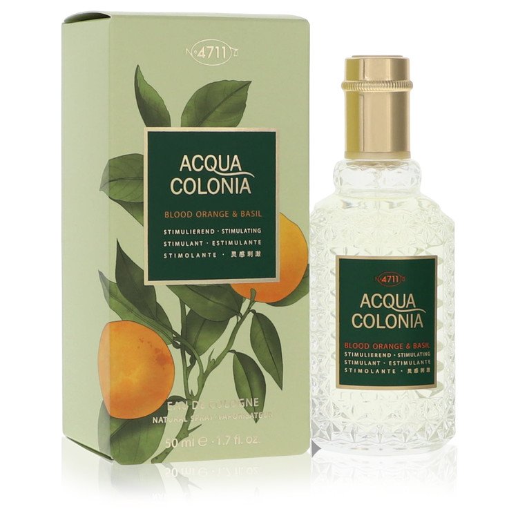4711 Acqua Colonia Blood Orange & Basil Unisex Fragrance, 3.4 oz / 100 ml The Fragrance Avenue