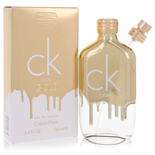 Calvin Klein CK One Gold Unisex Eau de Toilette Spray 3.4 oz / 100 ml