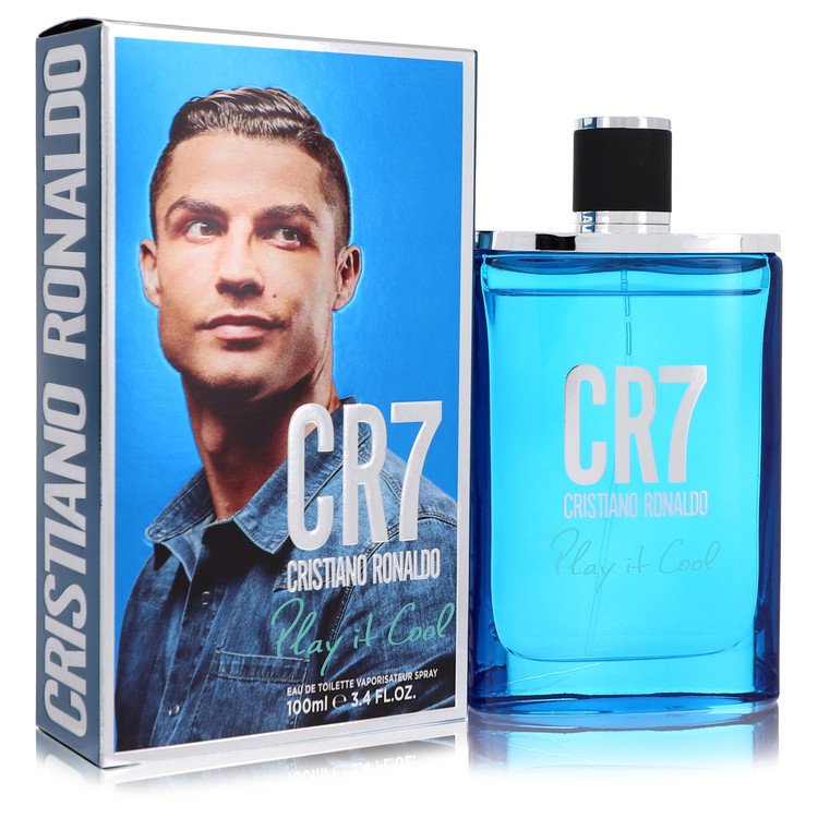 CR7 Play It Cool Eau de Toilette Spray for Men, 3.4 oz / 100 ml The Fragrance Avenue