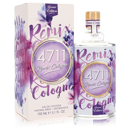 4711 Eau De Cologne Remix Lavender Spray for Men, 3.4 oz / 100 ml The Fragrance Avenue