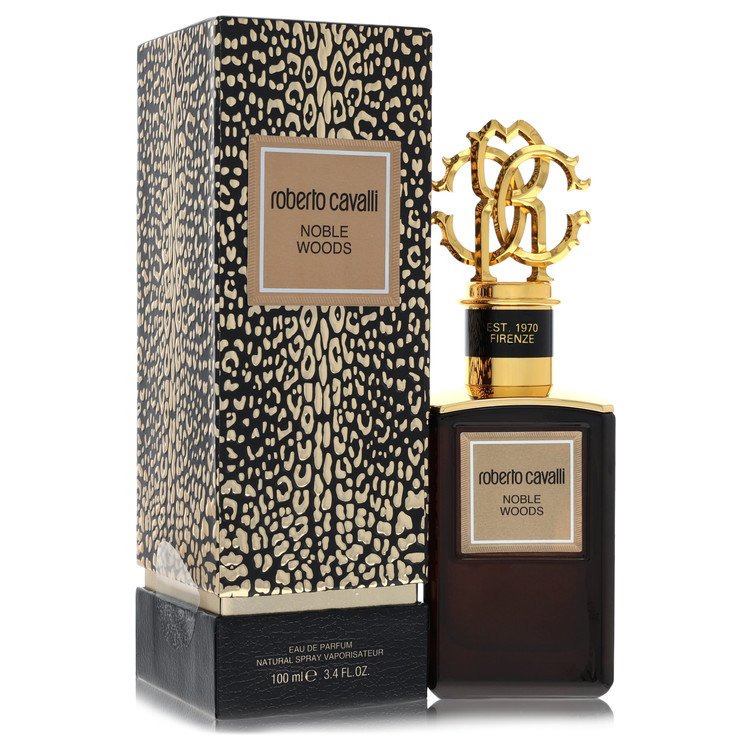 Roberto Cavalli Noble Woods Eau de Parfum Spray 3.4 oz / 100 ml for Men The Fragrance Avenue