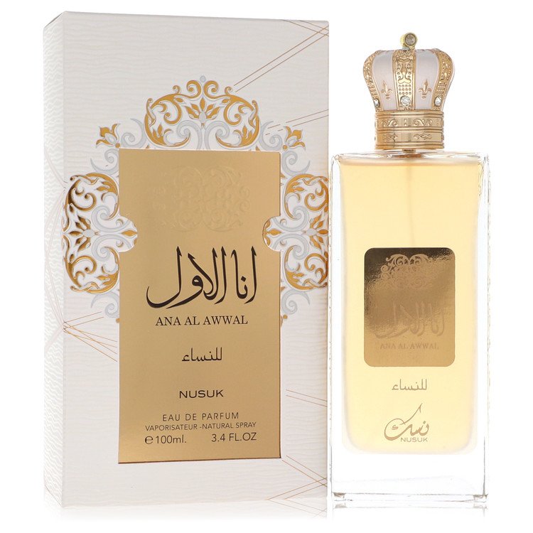 Nusuk Ana Al Awwal Eau De Parfum Spray 3.4 oz (100 ml) for Women The Fragrance Avenue
