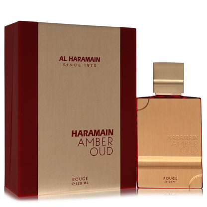 Al Haramain Amber Oud Rouge Men's Eau De Parfum Spray 3.4 oz / 100 ml The Fragrance Avenue
