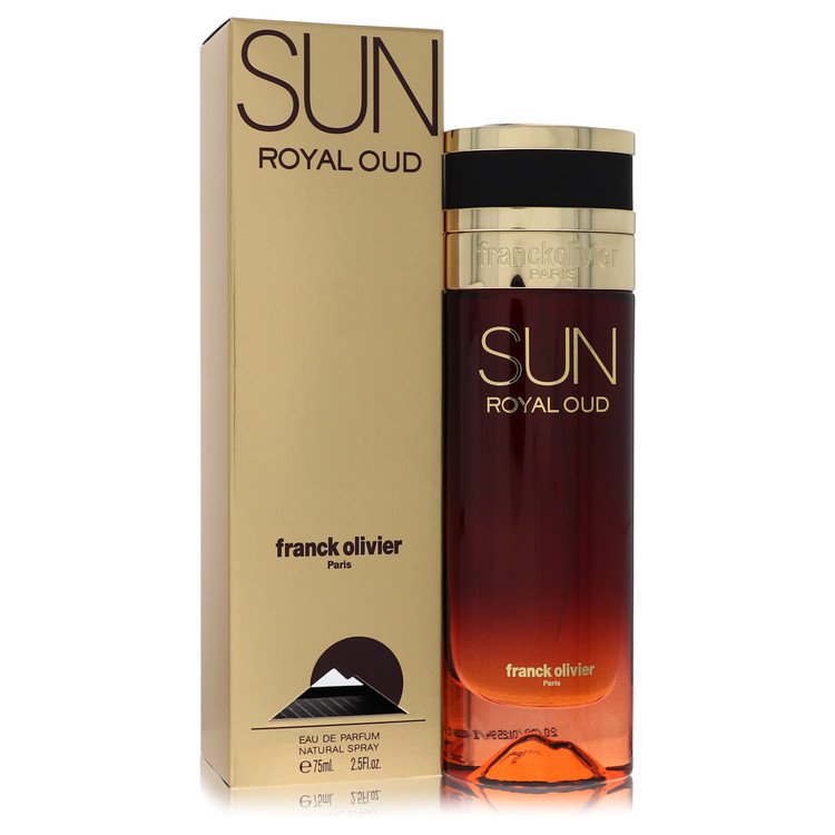 Franck Olivier Sun Royal Oud Eau De Parfum Spray 2.5 oz (75 ml) for Women The Fragrance Avenue