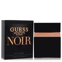Guess Seductive Homme Noir Eau De Toilette Spray 3.4 oz / 100 ml for Men The Fragrance Avenue