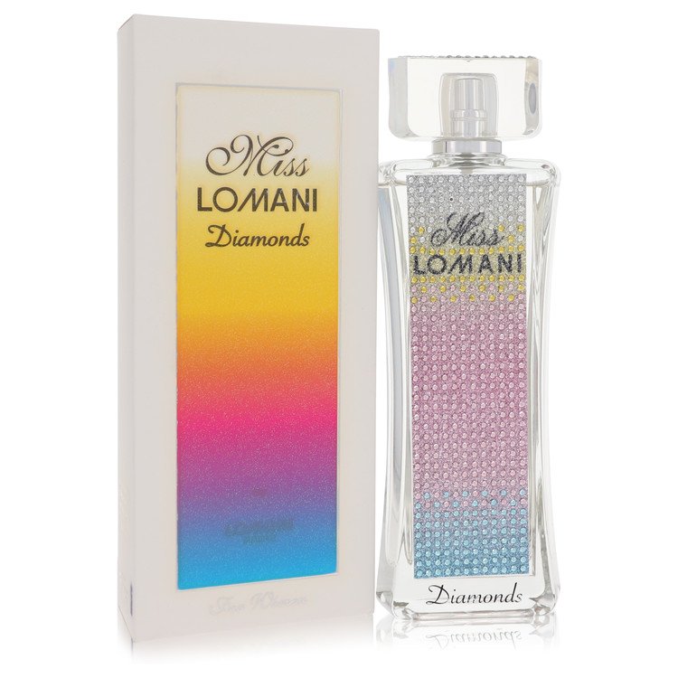 Lomani Miss Lomani Diamonds Eau De Parfum Spray 3.3 oz / 100 ml for Women The Fragrance Avenue