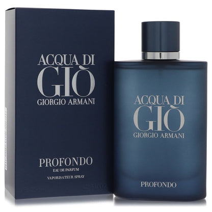 Giorgio Armani Acqua Di Gio Profondo Eau De Parfum Spray for Men 3.4oz/100ml The Fragrance Avenue