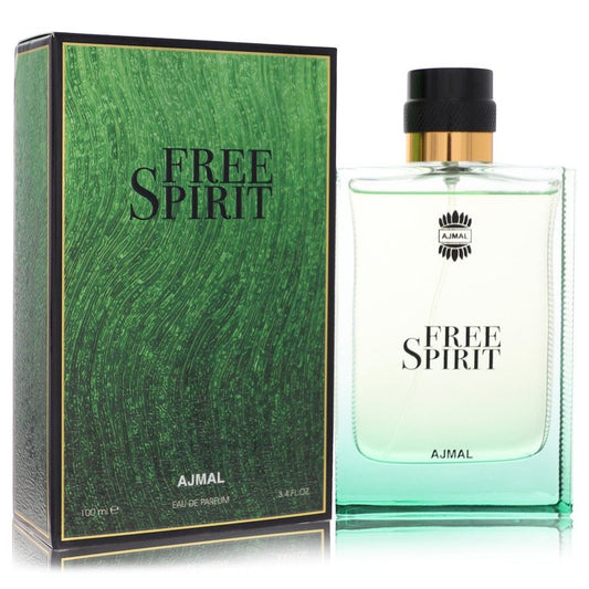 Ajmal Free Spirit Eau De Parfum Spray 3.4 oz (100 ml) for Men The Fragrance Avenue