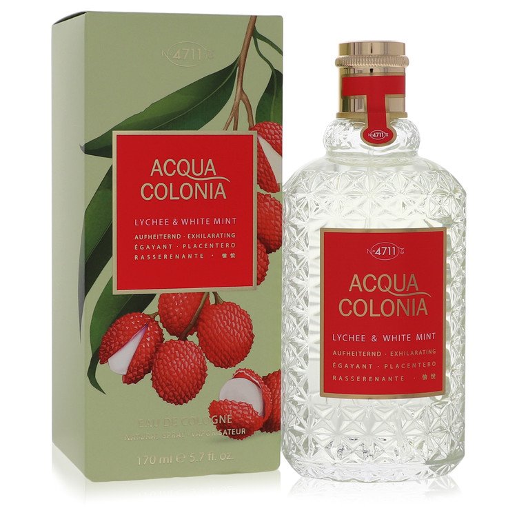 4711 Acqua Colonia Lychee and White Mint Eau de Cologne Spray 5.7 oz / 170 ml The Fragrance Avenue