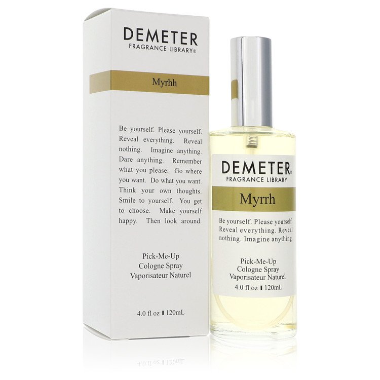 Demeter Myrrh Unisex Cologne Spray, 4 oz (118 ml) The Fragrance Avenue