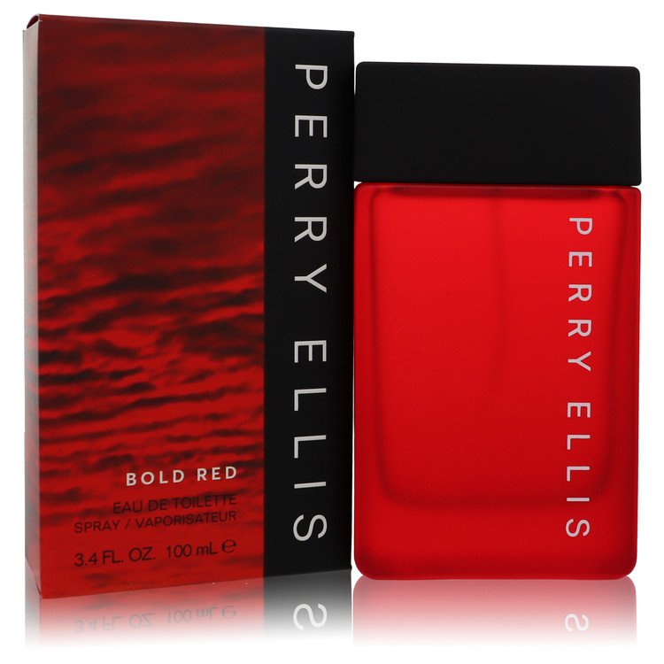 Perry Ellis Bold Red Eau de Toilette Spray 3.4 oz (100 ml) for Men The Fragrance Avenue
