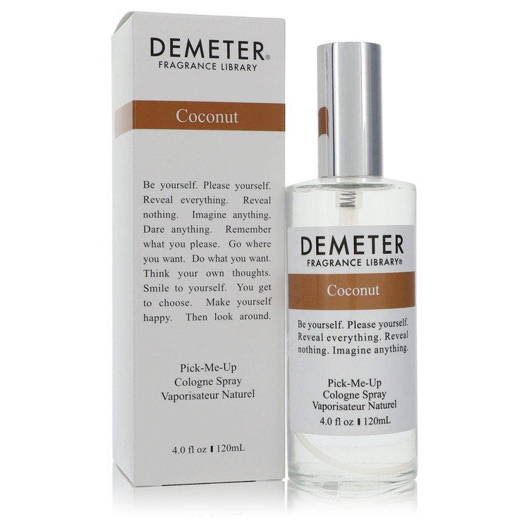 Demeter Coconut Cologne Spray for Men and Women, 4 oz / 118 ml The Fragrance Avenue