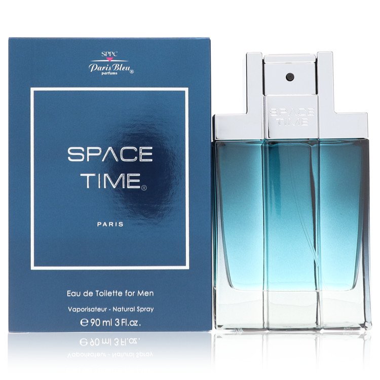 Paris Bleu Space Time Eau De Toilette Spray 3 oz / 90 ml for Men The Fragrance Avenue