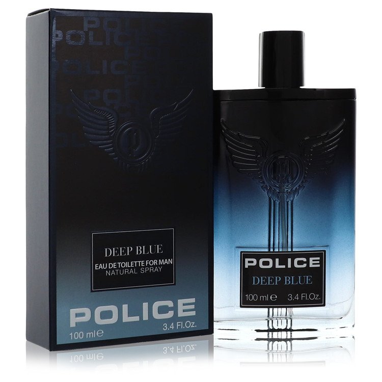 Police Deep Blue Eau De Toilette Spray for Men, 3.4 oz / 100 ml The Fragrance Avenue