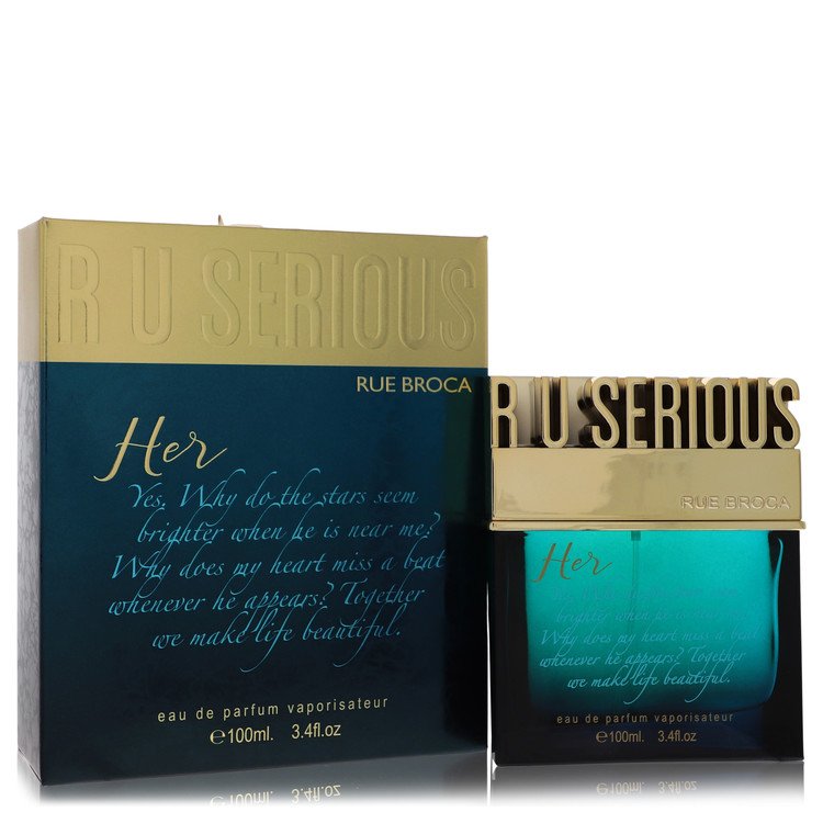 Rue Broca R U Serious Her Eau de Parfum Spray 3.4 oz / 100 ml for Women The Fragrance Avenue