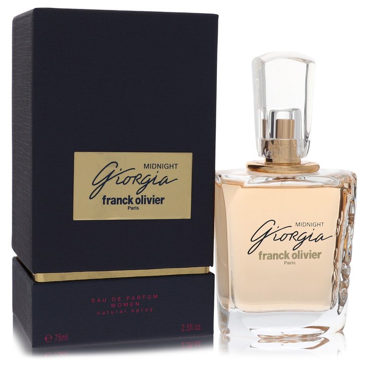 Franck Olivier Giorgia Midnight Eau De Parfum Spray 2.5 oz (75 ml) for Women The Fragrance Avenue