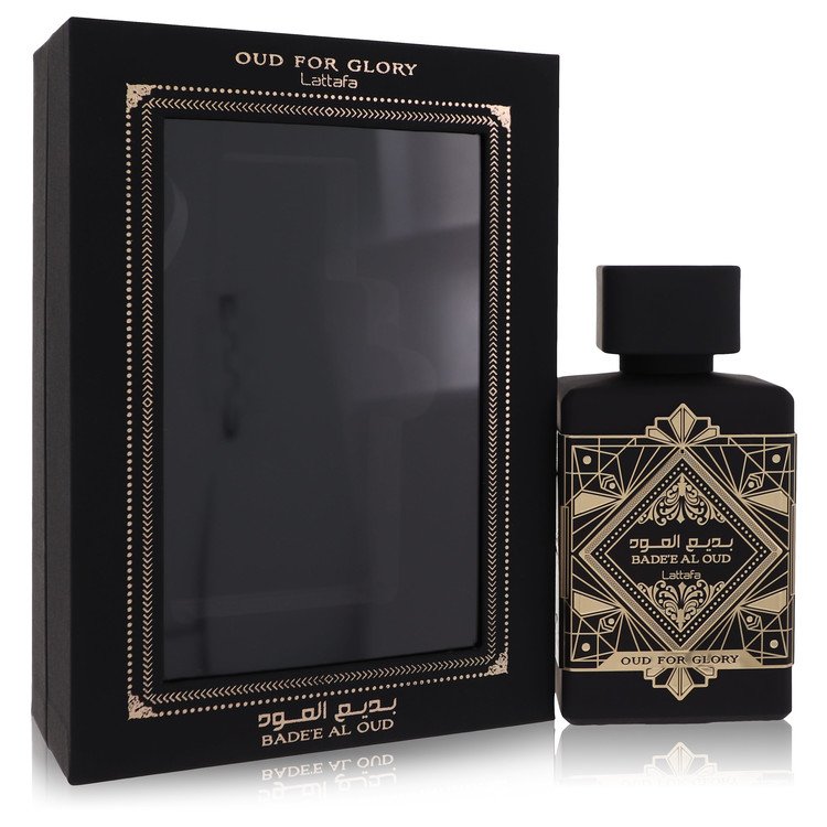 Lattafa Oud For Glory Badee Al Oud Unisex Eau De Parfum Spray 3.4 oz / 100 ml The Fragrance Avenue