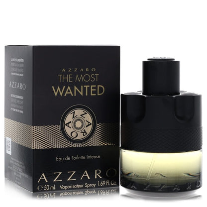 Azzaro The Most Wanted Eau de Toilette Intense Spray for Men 3.4 oz / 100 ml The Fragrance Avenue