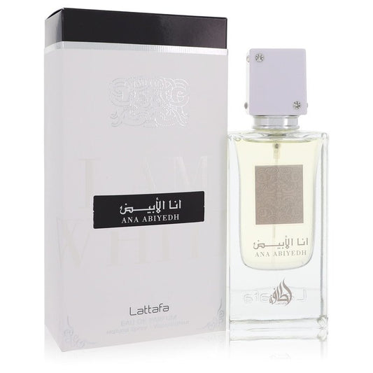 Lattafa Ana Abiyedh I Am White Eau De Parfum Spray 2 oz / 60 ml Unisex