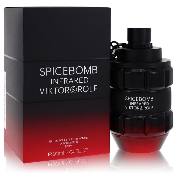 Viktor & Rolf Spicebomb Infrared Eau de Toilette Spray 3 oz / 90 ml for Men The Fragrance Avenue