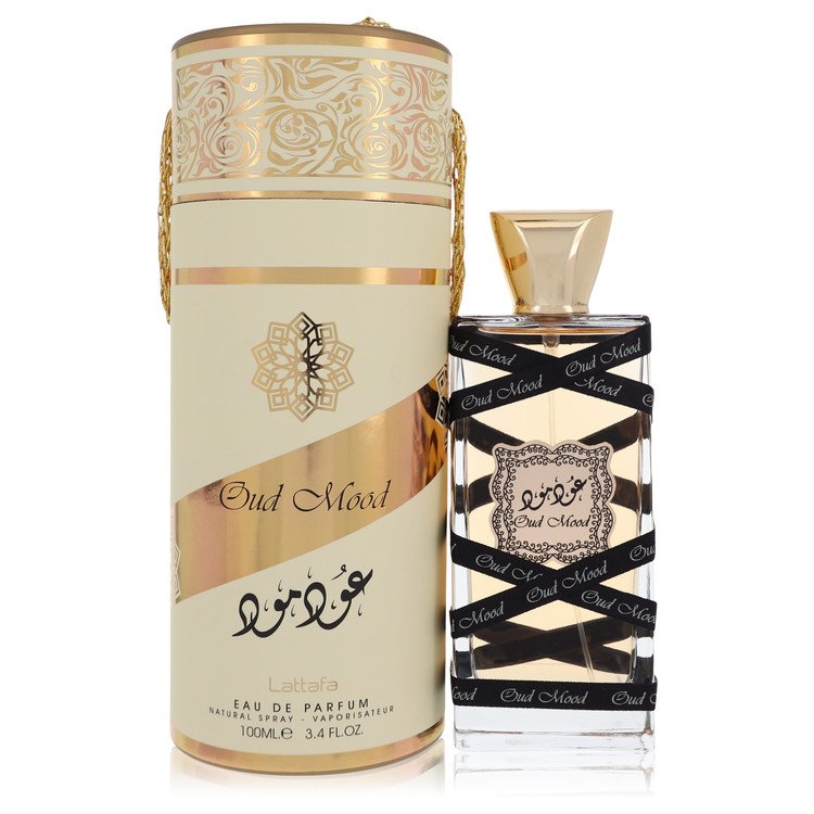Lattafa Oud Mood Eau de Parfum Spray 3.4 oz / 100 ml Unisex Fragrance The Fragrance Avenue