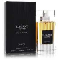 Riiffs Elegant Homme Eau De Parfum Spray for Men, 3.4 oz / 100 ml The Fragrance Avenue