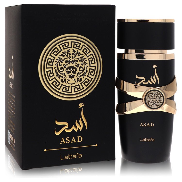 Lattafa Asad Unisex Eau De Parfum Spray 3.4 oz / 100 ml for Women The Fragrance Avenue