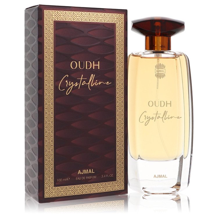 Ajmal Oudh Crystalline Eau De Parfum Spray for Women, 3.4 oz (100 ml) The Fragrance Avenue