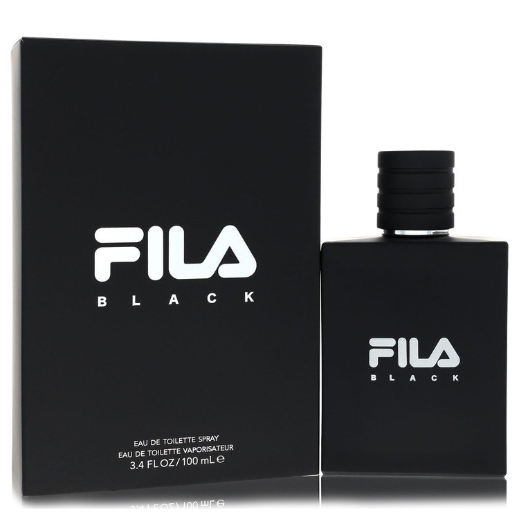 Fila Black Eau De Toilette Spray for Men, 3.4 oz / 100 ml The Fragrance Avenue