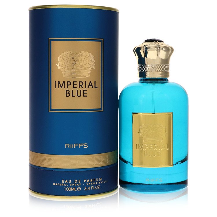Riiffs Imperial Blue Eau De Parfum Spray for Men 3.4 oz / 100 ml The Fragrance Avenue
